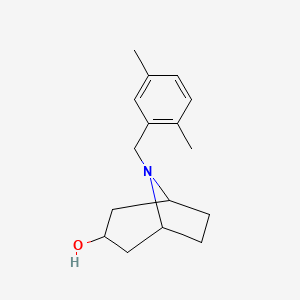 (1R,5S)-8-(2,5-dimethylbenzyl)-8-azabicyclo[3.2.1]octan-3-ol
