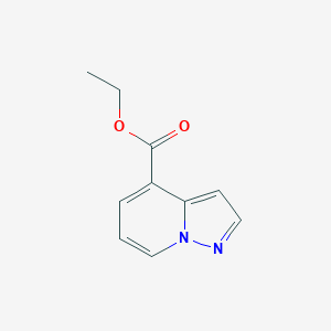 B2464666 Ethyl pyrazolo[1,5-a]pyridine-4-carboxylate CAS No. 573763-62-9