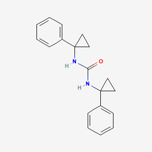 molecular formula C19H20N2O B2464716 1,3-Bis(1-phenylcyclopropyl)urea CAS No. 1820747-29-2