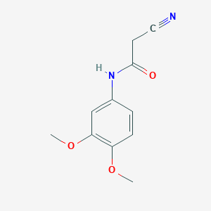 2-cyano-N-(3,4-dimethoxyphenyl)acetamide