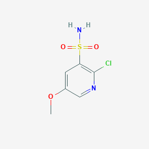 2-Chloro-5-methoxypyridine-3-sulfonamide
