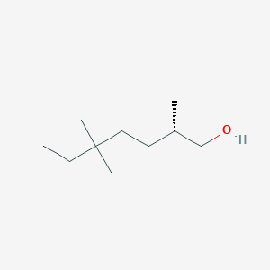 molecular formula C10H22O B2464870 (2S)-2,5,5-Trimethylheptan-1-ol CAS No. 2248175-97-3