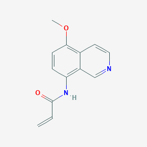 N-(5-Methoxyisoquinolin-8-yl)prop-2-enamide