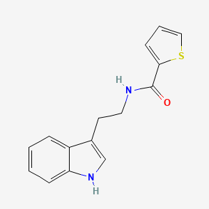 N-[2-(1H-indol-3-yl)ethyl]thiophene-2-carboxamide