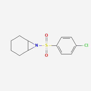 7-[(4-Chlorophenyl)sulfonyl]-7-azabicyclo[4.1.0]heptane