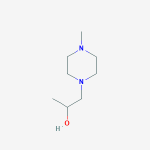 molecular formula C8H18N2O B2464929 1-(4-Methylpiperazin-1-yl)propan-2-ol CAS No. 4223-94-3