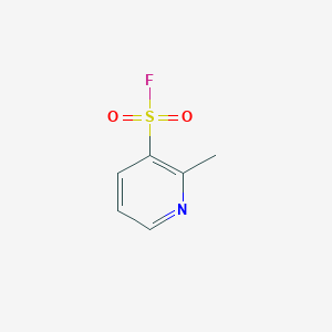 molecular formula C6H6FNO2S B2464959 2-Methylpyridine-3-sulfonyl fluoride CAS No. 1780842-94-5