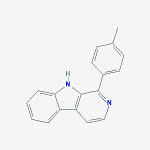 molecular formula C18H14N2 B246496 1-(4-methylphenyl)-9H-beta-carboline 