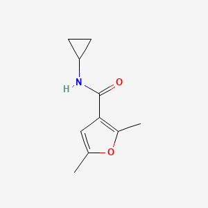 N-cyclopropyl-2,5-dimethylfuran-3-carboxamide