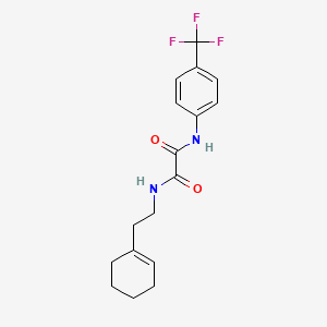 N1-(2-(cyclohex-1-en-1-yl)ethyl)-N2-(4-(trifluoromethyl)phenyl)oxalamide