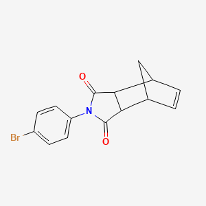 2-(4-bromophenyl)-3a,4,7,7a-tetrahydro-1H-4,7-methanoisoindole-1,3(2H)-dione