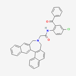(11bS)-N-(2-Benzoyl-4-chlorophenyl)-3,5-4H-Dinaphth[2,1-c:1',2'-e]azepine-4-acetamide