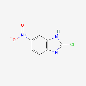 molecular formula C7H4ClN3O2 B2465064 2-Chloro-5-nitro-1H-1,3-benzimidazole CAS No. 5955-72-6