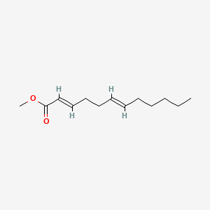 molecular formula C13H22O2 B2465068 十二碳-2,6-二烯酸甲酯 CAS No. 2307909-44-8