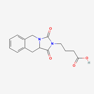 4-(1,3-dioxo-1,5,10,10a-tetrahydroimidazo[1,5-b]isoquinolin-2(3H)-yl)butanoic acid