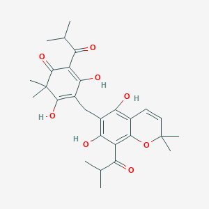 molecular formula C28H34O8 B024651 Uliginosin B CAS No. 19809-79-1