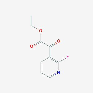 molecular formula C9H8FNO3 B2465118 Ethyl 2-(2-fluoropyridin-3-YL)-2-oxoacetate CAS No. 849069-30-3