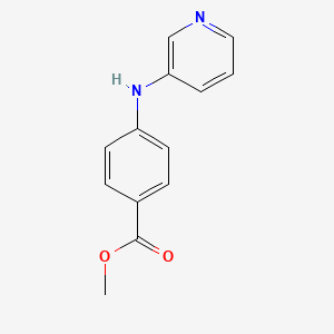 molecular formula C13H12N2O2 B2465245 Methyl 4-(pyridin-3-ylamino)benzoate CAS No. 2088232-42-0