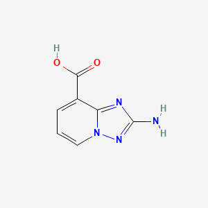 2-Amino-[1,2,4]triazolo[1,5-a]pyridine-8-carboxylic acid