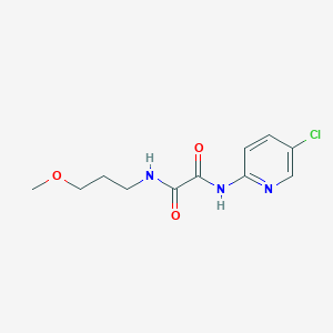 molecular formula C11H14ClN3O3 B2465272 N1-(5-chloropyridin-2-yl)-N2-(3-methoxypropyl)oxalamide CAS No. 920376-03-0