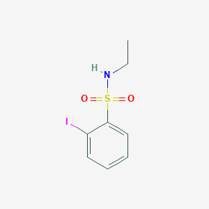 molecular formula C8H10INO2S B2465369 N-Ethyl-2-iodobenzenesulfonamide CAS No. 271796-56-6