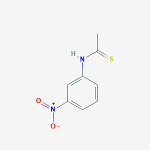 molecular formula C8H8N2O2S B2465371 N-(3-硝基苯基)乙硫酰胺 CAS No. 21115-69-5