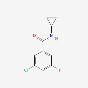 3-Chloro-N-cyclopropyl-5-fluorobenzamide