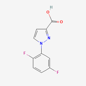 1-(2,5-difluorophenyl)-1H-pyrazole-3-carboxylic acid
