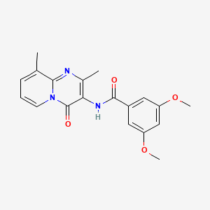 N-(2,9-dimethyl-4-oxo-4H-pyrido[1,2-a]pyrimidin-3-yl)-3,5-dimethoxybenzamide