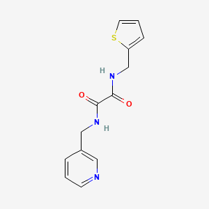 N1-(pyridin-3-ylmethyl)-N2-(thiophen-2-ylmethyl)oxalamide