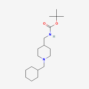 tert-Butyl [1-(cyclohexylmethyl)piperidin-4-yl]methylcarbamate