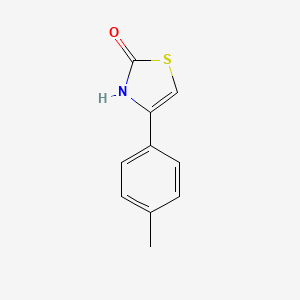 molecular formula C10H9NOS B2465586 4-对甲苯基噻唑-2-醇 CAS No. 2103-90-4