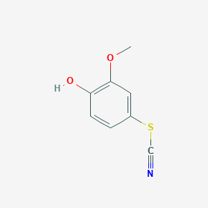 4-Hydroxy-3-methoxyphenyl thiocyanate