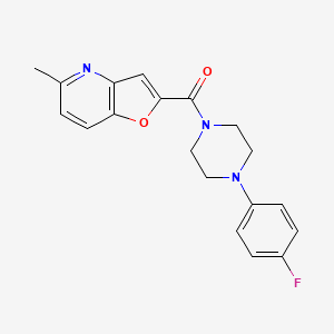 (4-(4-Fluorophenyl)piperazin-1-yl)(5-methylfuro[3,2-b]pyridin-2-yl)methanone