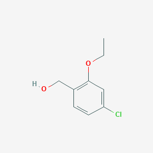 molecular formula C9H11ClO2 B2465732 (4-Chloro-2-ethoxyphenyl)methanol CAS No. 869088-31-3