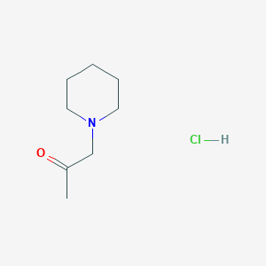 molecular formula C8H16ClNO B2465747 哌啶基丙酮盐酸盐 CAS No. 92383-41-0
