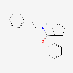 N-phenethyl-1-phenylcyclopentanecarboxamide