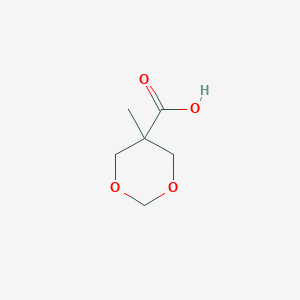 molecular formula C6H10O4 B2465898 5-甲基-1,3-二噁烷-5-羧酸 CAS No. 26271-44-3