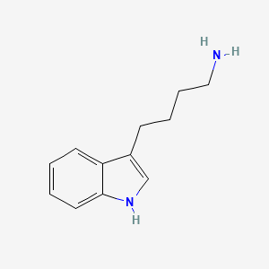 molecular formula C12H16N2 B2465957 4-(1H-indol-3-yl)butan-1-amine CAS No. 669-70-5