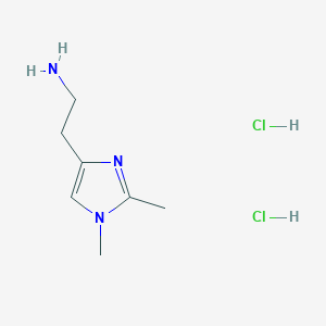 2-(1,2-dimethyl-1H-imidazol-4-yl)ethan-1-amine dihydrochloride