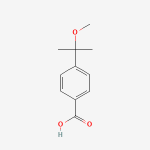 molecular formula C11H14O3 B2466050 4-(2-Methoxypropan-2-yl)benzoic acid CAS No. 50604-11-0