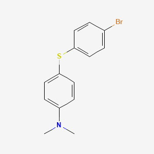 N-{4-[(4-bromophenyl)sulfanyl]phenyl}-N,N-dimethylamine