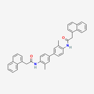 N-[2-methyl-4-[3-methyl-4-[(2-naphthalen-1-ylacetyl)amino]phenyl]phenyl]-2-naphthalen-1-ylacetamide