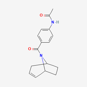 N-(4-((1R,5S)-8-azabicyclo[3.2.1]oct-2-ene-8-carbonyl)phenyl)acetamide