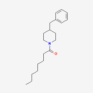 1-(4-Benzylpiperidin-1-yl)octan-1-one