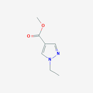 molecular formula C7H10N2O2 B2466380 Methyl 1-ethylpyrazole-4-carboxylate CAS No. 1699300-53-2