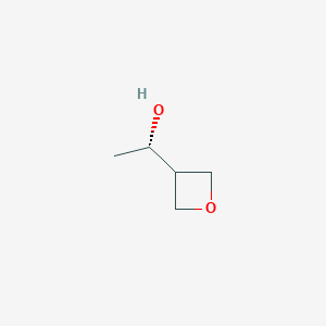 molecular formula C5H10O2 B2466413 (1S)-1-(氧杂环-3-基)乙醇 CAS No. 2375165-26-5