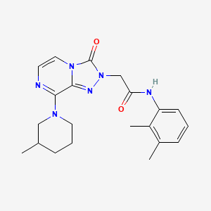 B2466561 N-(2,3-dimethylphenyl)-2-[8-(3-methylpiperidin-1-yl)-3-oxo[1,2,4]triazolo[4,3-a]pyrazin-2(3H)-yl]acetamide CAS No. 1251614-24-0