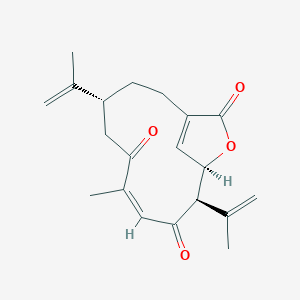molecular formula C20H24O4 B024666 Gersemolide CAS No. 106231-28-1