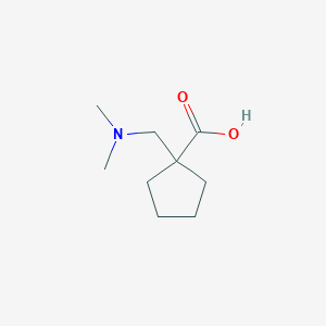 1-[(Dimethylamino)methyl]cyclopentane-1-carboxylic acid
